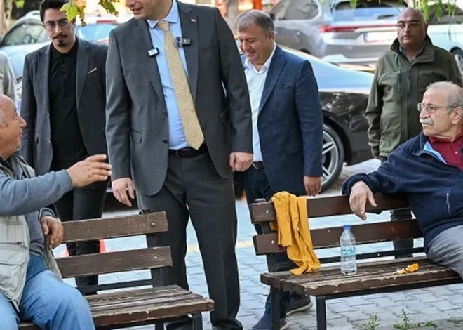 İzmir Bornova’da sokak ziyareti ile nabız yokluyor