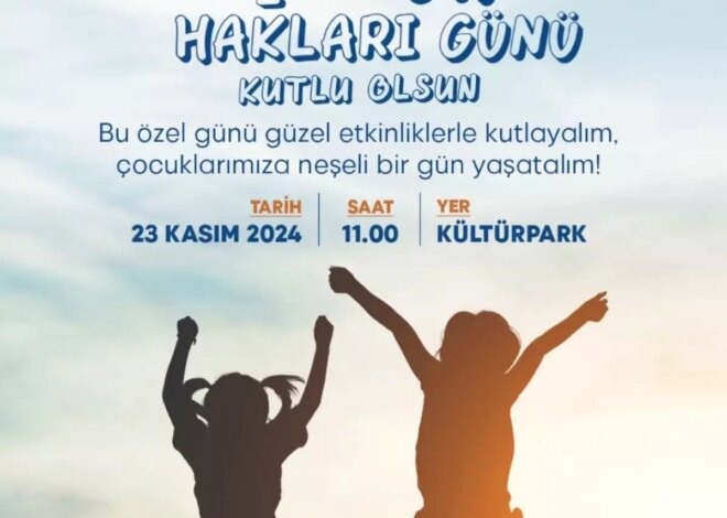 İzmir’de Dünya Çocuk Hakları Günü Etkinliği